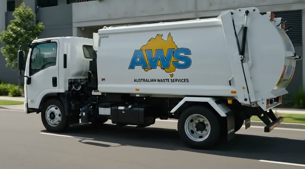 Australian Waste Services truck